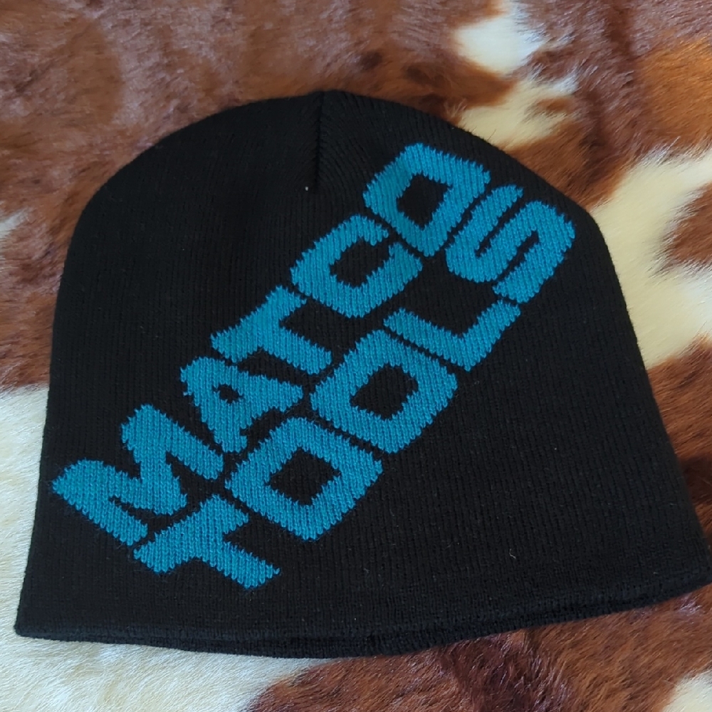 Black and Blue Matco Tools Beanie